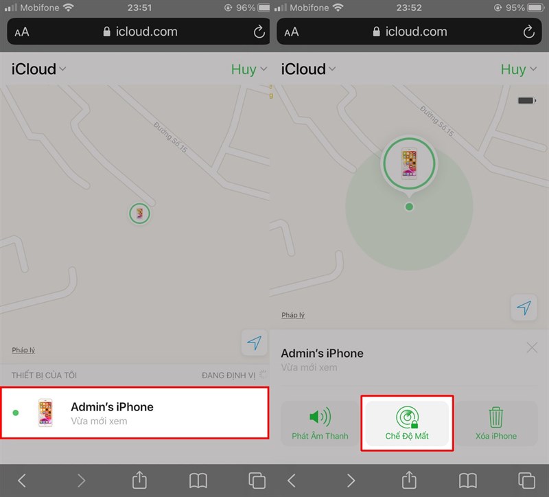 Hướng dẫn Cách Khóa Icloud Khi Bị Mất Máy trong tích tắc