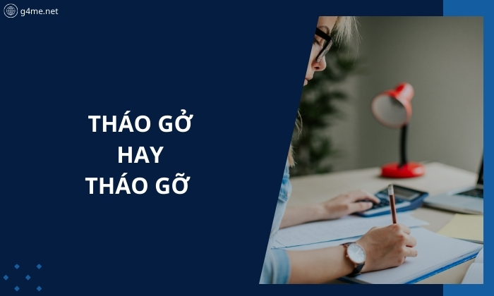 Tháo Gở Hay Tháo Gỡ? Hướng Dẫn Cách Dùng Chính Xác