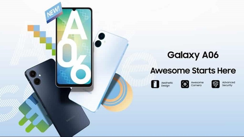 Mẫu điện thoại Samsung Galaxy A06