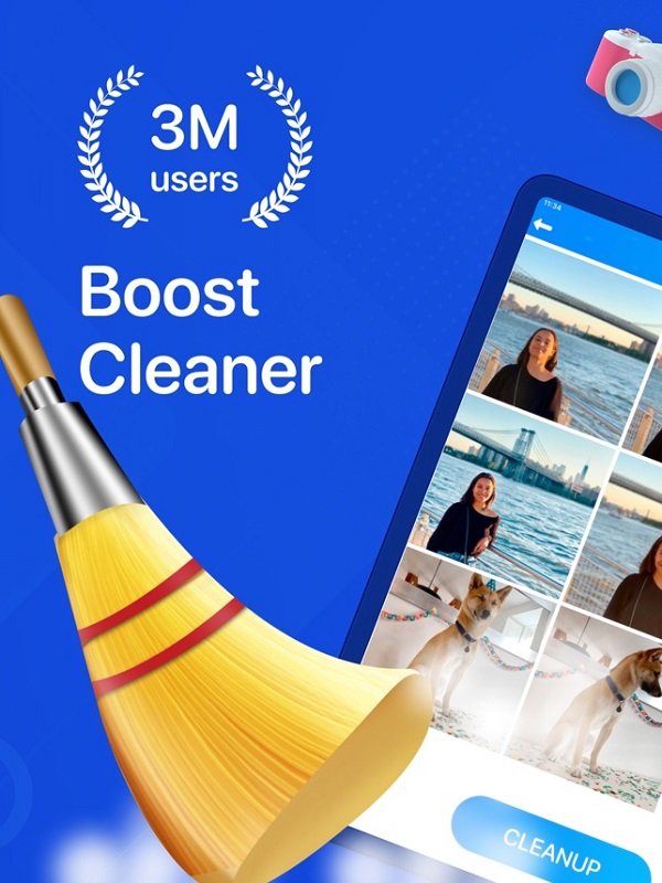 Boost Cleaner là phần mềm sẽ giúp người dùng có thể xóa ảnh, video trùng lặp