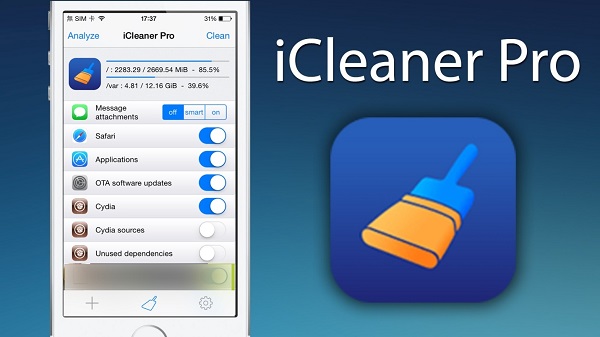 iCleaner Pro là ứng dụng dọn dẹp bộ nhớ iPhone miễn phí