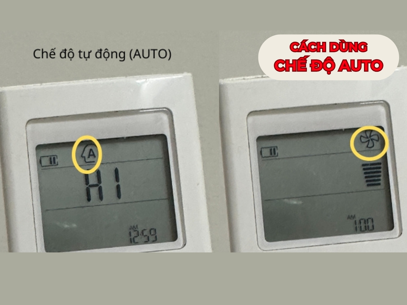 Cách chỉnh máy lạnh LG mát nhất chế độ AUTO 