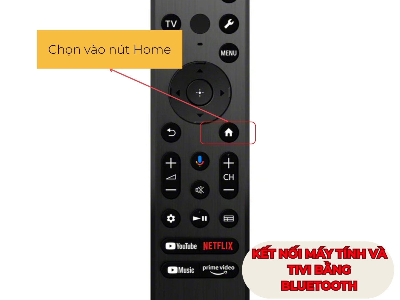 Cách kết nối máy tính với tivi qua bluetooth bước 1