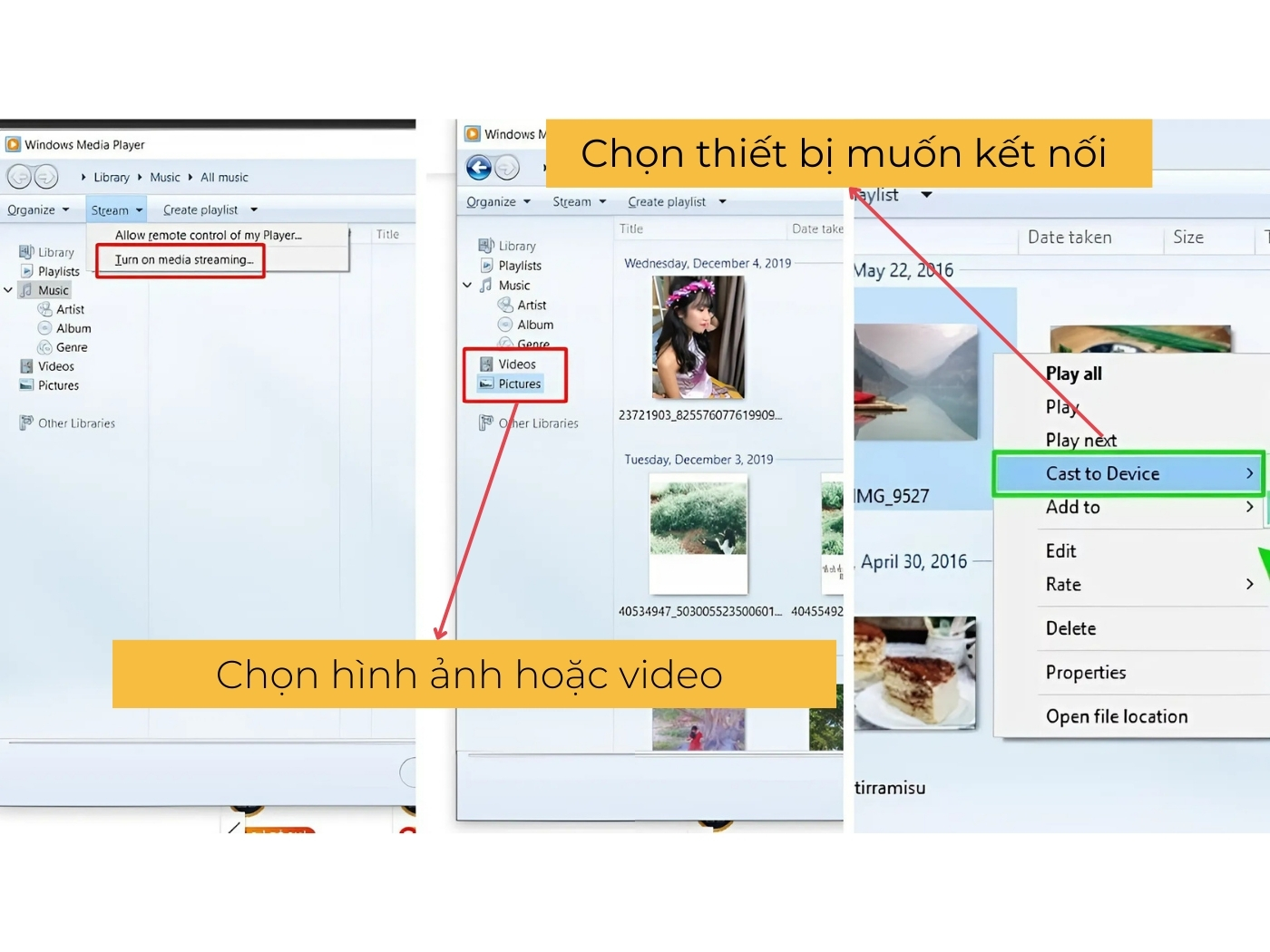 Cách kết nối máy tính với tivi qua DLNA 