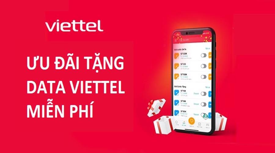 Nhà mạng Viettel gần đây triển khai ưu đãi nạp thẻ điện thoại tặng data 4G 