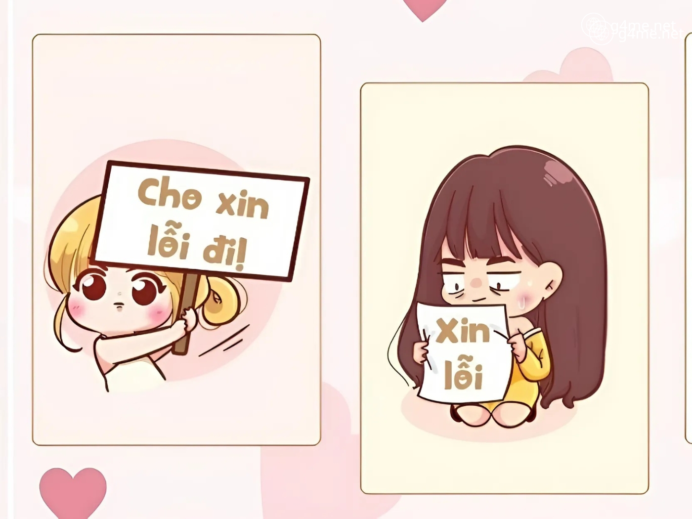Cách xin lỗi người yêu ngắn gọn 
