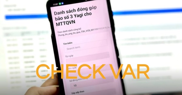 “Check VAR” còn được dùng để chỉ việc “bóc phốt”