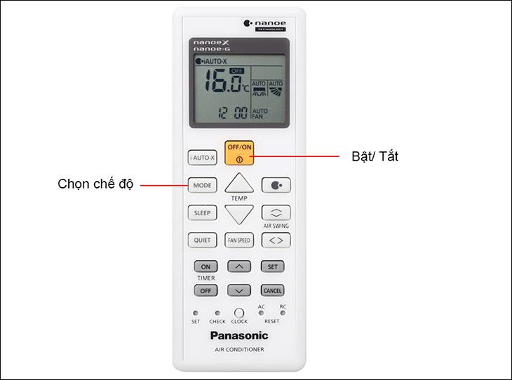 Điều chỉnh nhiệt độ phù hợp với mức khuyến cáo