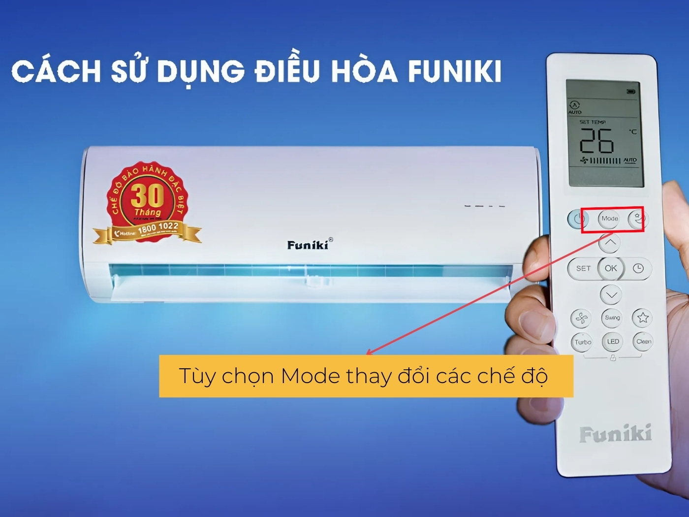 Hướng dẫn tùy chọn chế độ trong Mode 