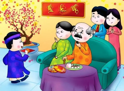 Học về kỹ năng chúc Tết