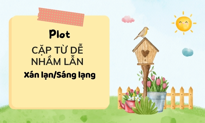 Những cặp từ nhầm lẫn phổ biến 