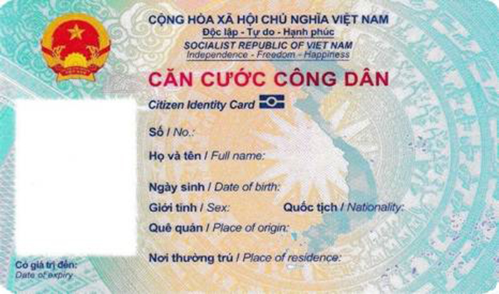 Hình ảnh Căn cước công dân (CCCD)